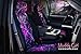 Outlaw Moonshine Muddy Girl Neoprene Low Back Bucket Seat Cover W/Headrest Cover