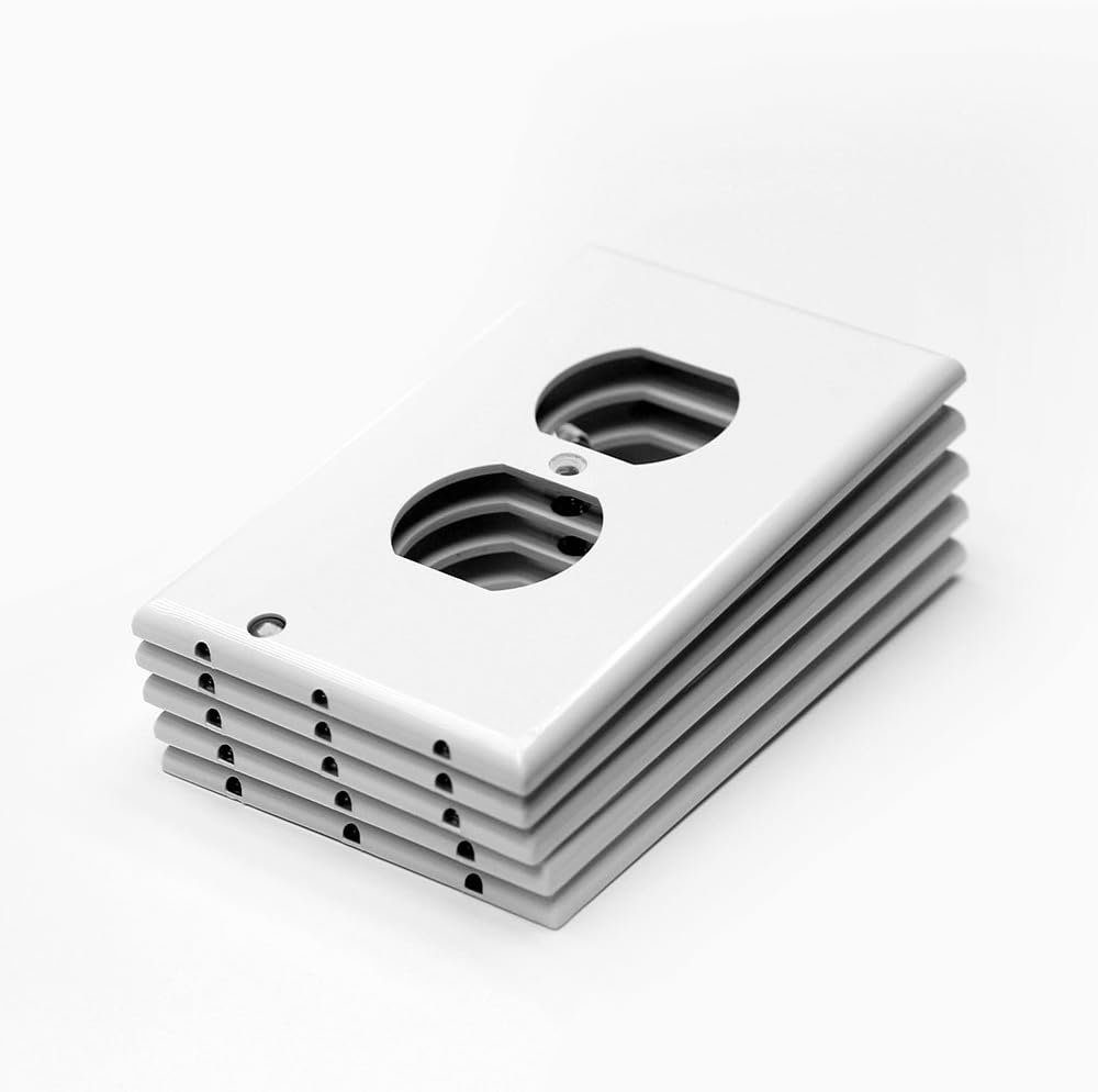 LED Night Light Duplex Outlet Covers - 5 pack