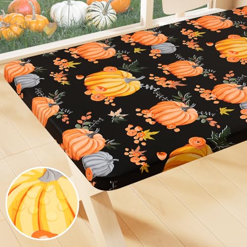 Smiry Thanksgiving Fitted Table Cover