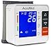 AccuMed ABP801 Portable Wrist Blood Pressure Monitor with One-Touch Automatic Measurement, 4-in-1 Functionality for Systolic/Diastolic BP, Heart Rate(BPM), Hypertension Guide, Arrhythmia Alerts