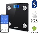 HomeFashion HFitness Smart Scale 19 Indices 28x28cm Bluetooth App iOS Android view 8