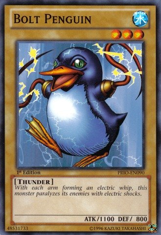 Yu-Gi-Oh! - Bolt Penguin (PRIO-EN090) - Primal Origin - 1st Edition - Common