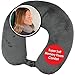 My Perfect Dreams Premium Travel Pillow (Grey), Sleep with NO Neck Pain, Super Soft Memory Foam Neck Pillow Easy Washing with Removable Cover primary