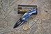 Tac-Force Assisted Opening Camping Hunting Outdoor Blue/Gray Aluminum Handle Dragon Graphics Design A/o 3.5
