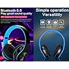 Bluetooth-Over-Ear-Headphones-Foldable-Wireless-and-Wired-Stereo-Headset-Micro-SDTF-FM-for-Cell-PhonePCSoft-Earmuffs-Light-Weight Bluetooth Over-Ear Headphones, Foldable Wireless and Wired Stereo Headset Micro SD/TF, FM for Cell Phone,PC,Soft…