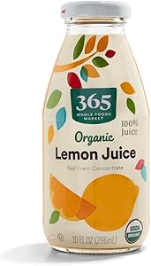 365 by Whole Foods Market, Organic Lemon Juice, 10 Fl Oz