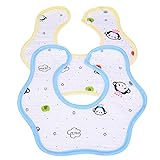 Fancy Personalized Baby Bibs For Teething & Drooling. Super Soft Wide Cotton Baby Bibs & Burp Cloth. Multi Layers, Absorbent Bibs For Girls & Boys. Bibs For Shower, Holiday, Christmas Gift.