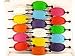 Leather With Plastic Slide Stick Oval Hair Pin Barrette