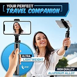 Texlar Selfie Stick Tripod with Remote for iPhone