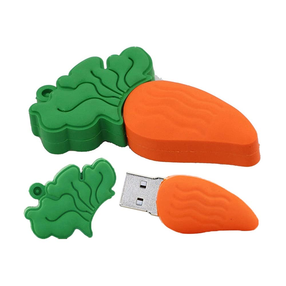 4GB Carrot Shape USB Flash Drive USB 2.0 Memory