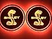 JSAMZ Car Logo LED Cup Pad led Cup Coaster USB Charging Mat Luminescent Cup Pad LED Mat Interior Atmosphere Lamp Decoration Light (Shelby)