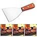 Adorox Grill Griddle Scraper Stainless Steel Commercial Grade 8 1/4 Inch Teppanyaki