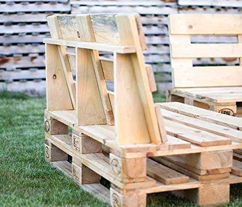 Sofá de palets para chill-out Paletsymuebles: Amazon.es: Handmade