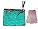 Winmany Sequin Makeup Bag Reversible Cosmetic Bag, Fashion Women Handbag Bling Glitter Evening Party Bag,Sparkling Shiny Clutch Handbag Wedding Bag Purse Wallet Pouch