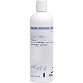 TrizCHLOR 4 Shampoo for Dogs, Cats and Horses, 16 Ounce | Antibiofilm; Packaging May Vary