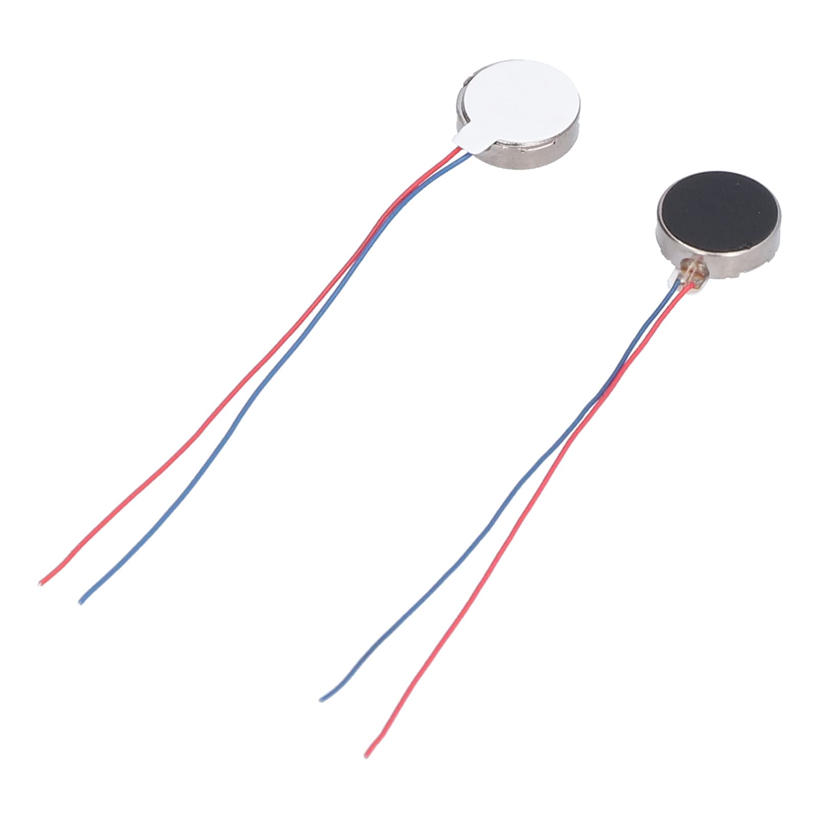 Mini Flat Button Vibration Motors 50 Pack 12mm x 3.4mm DC 3V 5W High Speed 12000±3000 RPM for Watches Phones Fitness Bracelets Small Vibration Motor