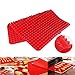 Silicone Non-stick Healthy Cooking Baking Mat with Pyramid Surface-16 Inches X 11.5 Inches