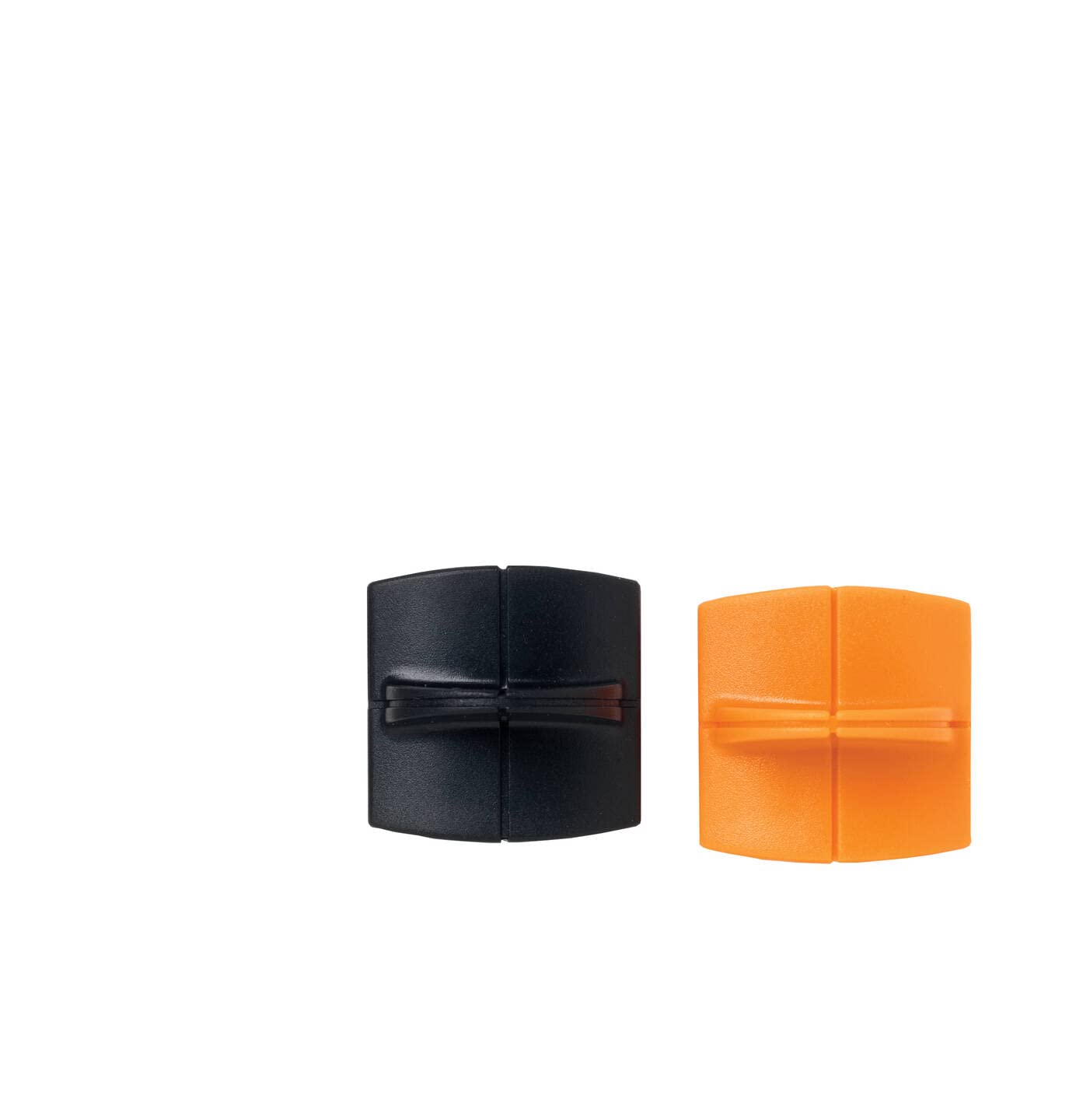 Fiskars TripleTrack Blades x2 - Straight Cutting & Scoring, Spare Blades, Straight Blade and Folded Blade, Orange/Black, 1003905