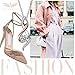 ANGEL NINA Sterling Silver Necklace for women Jewelry Gifts for Her Cubic Zirconia Twist Pendant Necklaces for Mom Women Birthday Thanksgiving Valentines Day Gifts Rose Gold Necklace