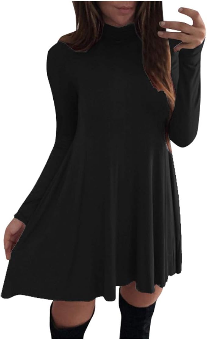 turtleneck dress amazon