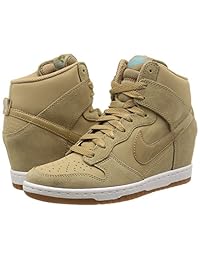 Nike Wmns Dunk Sky Hi Essential 644877   200 Desierto Camo Hidden Wedge Mujer Zapatos