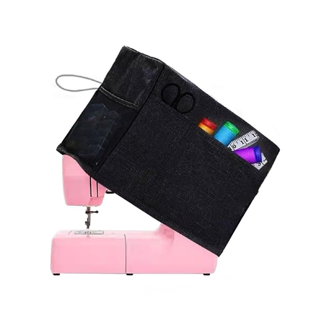 Oaygat Sewing Machine Protector - Dust Cover with Storage Pockets with Storage Pockets Foldable Dustproof Protector for Most Standard Sewing Machines