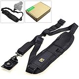 RAYSUN Quick Rapid Release Neck Shoulder Camera Sling Strap Belt for Canon Nikon Sony Olympus Panasonic Pentax Fuji DSLR/SLR Cameras