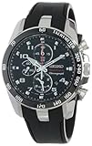 Seiko Men’s SNAE87 Sportura Classic Chronograph Watch, Watch Central