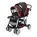 Graco Ready2Grow Double Seated Click Connect Baby Infant Tandem Stroller, Marco
