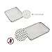 Kohree RV Flying Insect Bug Screen, RV Furnace Vent Stainless Steel Mesh Covers, Heater Exhaust Vent Screen for Camper with Installation Tool, 2 Pack Set (8.5