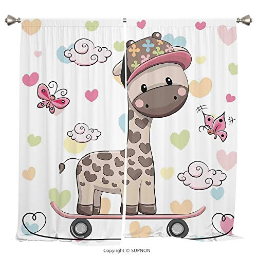 Rod Pocket Curtain Panel Thermal Insulated Blackout Curtains