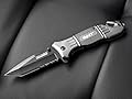 Custom Tactical Knife Personalized Groomsmen Gift Engraved Pocket Knives- Groomsman Husband Hunting Man Mens Boyfriend Camping Wedding Gifts Folding Blade Glass Breaker Knifes Spring Assisted Opening