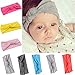 Udobuy®8 Pcs Super Cute Baby Girls Toddler Elastic Headbands Turban Knot Hairband Headwear