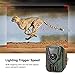 LETSCOM Trail Game Camera 0.4S Trigger Speed, 16MP 1080P Scouting Hunting Cams with Night Vision for Outdoor Wildlife Monitoring and Home Surveillance