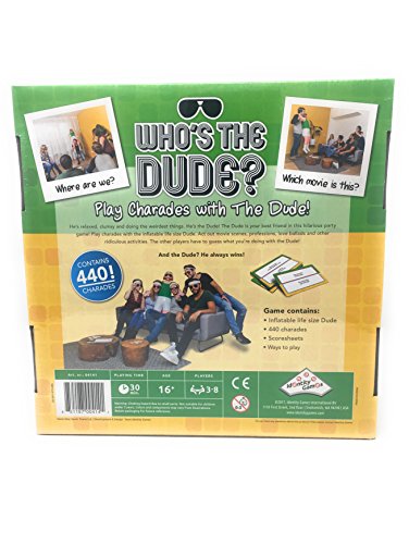 Who's The Dude? Party Charades Game