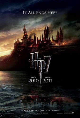 Harry Potter and The Deathly Hallows : Movie Poster Double Sided Original 27x40