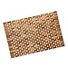 Precision Works Luxurious Bamboo Bath Mat for Shower, Bath, Spa Or Sauna 27x19 Large