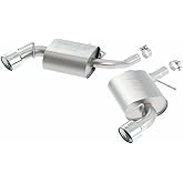 BORLA 11933 Axle-Back Performance Exhaust System for 2016-2023 Chevrolet Camaro LS/LT 2.0L 4 Cyl. Turbo Automatic/Manual Transmission.