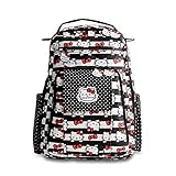 Ju-Ju-Be Be Right Back Backpack Diaper Bag, Hello Kitty Dots and Stripes