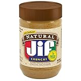 Jif Natural Crunchy Peanut Butter Spread, 16 oz