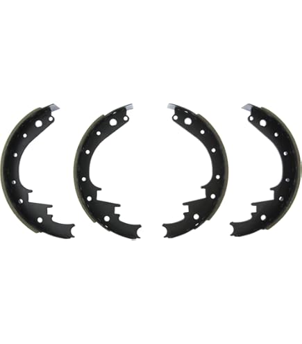 BOSCH BS228R Blue Drum Brake Shoe Set — Riveted, Asbestos-Free, For Classic Chevy, Ford, GMC, Jeep (1951-1978 Models)