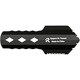 Ryqoru Ultralight Backpacking Trowel, 0.92 oz Aluminum Camping Shovel Poop Shovel, 7.67 inch Long Handle Cat Hole Digging Tool for Hiking, Backpacking & Leave-No-Trace Camping