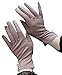 Bienvenu Summer Womens Dots Sun Uv Protection Outdoor Cotton Driving Gloves,Coffee