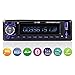 Car Stereo Receiver (with Bluetooth/USB/SD/AUX/FM), Single Din Version, Car Radio, MP3 Player, Wireless Remote Control Included by Scharkspark