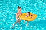 Bestway Baby Boat Inflatable 3-Ring Square Float 75x76 cm Yellow 24-36 Months view 9