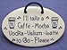 I'll take a Caffe-Mocha-Vodka-Valium-Latte to Go, Please. Ceramic wall plaques handmade in the USA for over 30 years. Reduced price offsets shipping cost.
