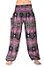 Bangkokpants Hippie Pants Peacock Stripe One Size US Size 0-12 (Purple)