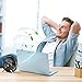 OMORC Mini USB Desk Fan, Portable Mini Fan for Bedroom/Office/Home/Travel/Outdoor, Super Quiet Desktop Fan for Study 5.5-inch, Black [New]