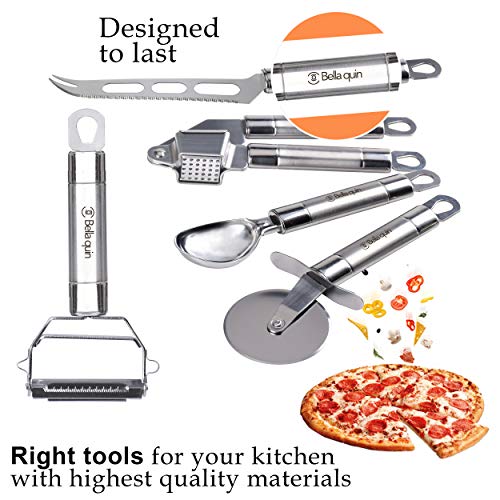 Kitchen Utensil Set 21 Piece Durable Long Lasting Stainless Steel