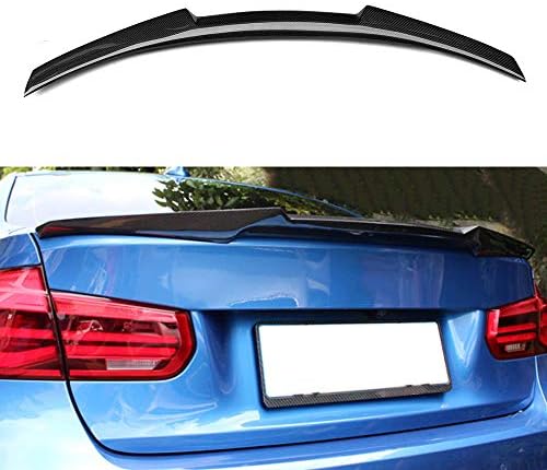 Carbon Fiber Rear Spoilers Rear Boot Trunk Spoiler Lip Lid Wing 3 Series F30 F35 F80 2012-in (M4)